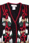 Black Ugly Christmas Vest 58695