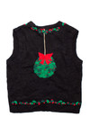 Black Ugly Christmas Vest 58674