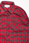 Vintage Cowboy Up Flannel Shirt (2000s)