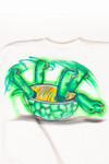 Vintage Flipped Turtle Airbrushed Sweatshirt (1980s)