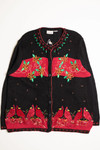 Black Ugly Christmas Cardigan 59045