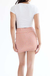 Amber Brown Mini Skirt