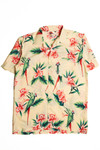 Red Tail Parrot Hawaiian Shirt