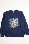Blue Ugly Christmas Sweatshirt 56889