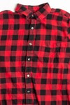 Vintage Red Flannel Shirt (2010s)