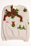 White Ugly Christmas Sweatshirt 58841