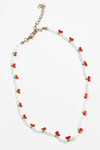 Mini Cherry Beaded Necklace