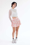 Strawberry Skater Skirt