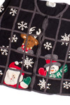 Black Ugly Christmas Cardigan 60035