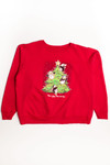 Red Penguin Ugly Christmas Sweatshirt 58918