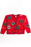 Red Ugly Christmas Cardigan 58966