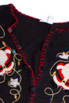 Black Ugly Christmas Cardigan 60037