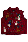 Red Ugly Christmas Vest 60084