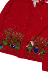 Red Ugly Christmas Cardigan 60026