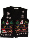 Black Ugly Christmas Vest 59198