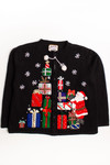 Black Ugly Christmas Cardigan 58995