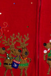 Red Ugly Christmas Cardigan 60195