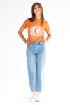 Orange Boyfriend Celestial Tee