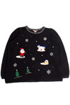 Black Ugly Christmas Pullover 60203