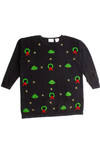 Black Ugly Christmas Pullover 60096