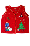 Red Ugly Christmas Vest 59258