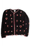 Black Ugly Christmas Cardigan 60102