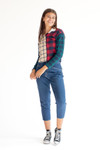 Mixed Plaid Multicolor Shirt