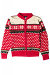 Red Nordic Christmas Cardigan 59299