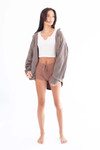 Hazelnut Thermal Dolphin Shorts