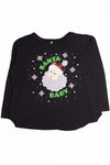 Black Ugly Christmas Pullover 61090