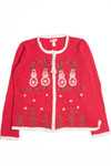 Red Ugly Christmas Cardigan 61047