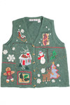 Green Ugly Christmas Vest 61185