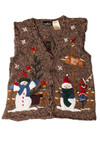 Welcome Wagon Snowmen Ugly Christmas Vest 59377