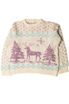 Reindeer In The Trees Ugly Christmas Pullover 59383