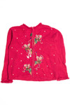 Red Ugly Christmas Cardigan 61112