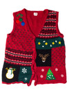 Red Ugly Christmas Vest 59470