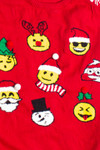 Emoji Ugly Christmas Sweater 60706