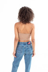 Washed Brown Seamless Cami