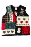 Black Ugly Christmas Vest 59511