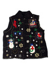 Black Ugly Christmas Vest 59513