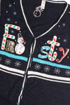 Black Ugly Christmas Vest 61282