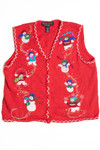 Red Ugly Christmas Vest 61195