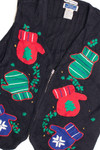 Black Ugly Christmas Vest 61197