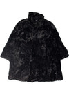 Black Faux Fur Coat 8
