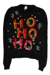 Ho Ho Ho Tinsel Ugly Christmas Sweater 62102