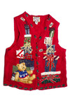 Red Ugly Christmas Vest 60778