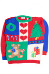 Blue Ugly Christmas Pullover 61289