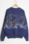 Vintage Running Deer Sweatshirt