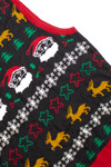 Black Ugly Christmas Vest 60784