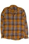 Mustard & Brown George Flannel Shirt